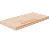 Panel de estantería 40x20x2,5 cm madera maciza de roble sin tratar
