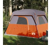 Tienda de campaña para 4 personas impermeable naranja v5819 4 personas / naranja