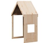 Techo de cama infantil madera maciza pino 55x99x139,5 cm