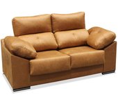 Sofá dos plazas evoque tapizado textil tuba mostaza, 165cm(ancho) 92cm(fondo) 95cm(alto)