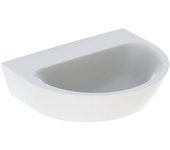 Lavabo geberit renova, sin agujero para grifo, sin rebosadero, ancho: 55cm, 500.598.01.8, color: blanco