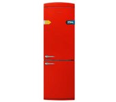 Cecotec frigorífico retro bolero coolmarket combi origin 294+ red e