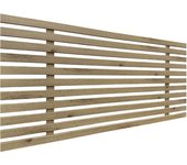 Dhome cabecero de madera reciclada dm estilo japones cama palets herrajes incluidos (105cm, cambrian madera)