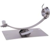 Jamonero balancin flores cortes giratorio base inox 17937