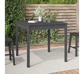 Maison exclusive - mesa de jardín madera maciza pino gris 82,5x82,5x76 cm