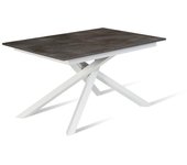 Pulse - mesa extensible (140/190 x 90 cm) en melamina blanca