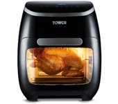 Tower t17076 forno ad aria/friggitrice ad aria pro combo xpress 10-in-1, air fryer con circolazione rapida dell'aria, friggitrice aria con timer 60 mi