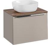 Mueble lavabo individual 60cm éros topo