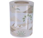 Tendance - papelera pp impresa con tapa 5l - louxor