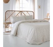 Cotton artean - funda nórdica nansa 100% percal algodón 144 hilos beige cama 150