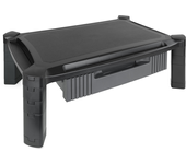 Soporte elevador con cajon para monitor o portatil - tooq