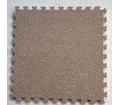 Baldosas cortables, ligeras, portátiles, mantas empalmables, esteras para gatear, 30x30 cm, marrón claro, 10 unidades