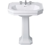Lavabo duravit 1930, 70x50cm, con rebosadero, 1 agujero de grifo perforado, 2 agujeros de grifo preperforados, 04387000001, color: blanco