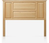 Cabecero de cama de madera guadiana | cama de 105 | pino | barnizado natural | pejecar