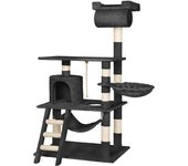 Tectake rascador para gatos 141 cm