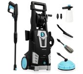Cecotec hidrolimpiadoras hidroboost 2400 home & car casa y coche potencia 2400 w caudal máximo 480 l/h 180 bares de presión máxima radio de