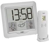 Tfa dostmann stazione radio meteo digitale metro plus, 35.1164.02, incl. trasmettitore esterno, temperatura e umidità, previsioni meteo con tendenza