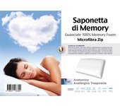 Almohada de espuma de memoria saponetta h.13 para sueño ideal
