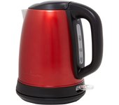 Hervidor inalámbrico 1.7l 2400w rojo - moulinex by550510
