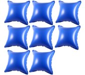 Almohadas hinchables para la cubierta de la piscina almohada de invierno para la invernada de la piscina 8pcs
