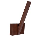 Lámpara de pared martinica, madera, marrón, epikasa