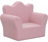 Sofá para niños | sofá de salón | sofá de descanso felpa suave rosa cfw78680