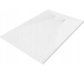 Plato de ducha antideslizante 100x70cm, blanco
