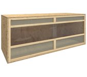 Maison exclusive - terrario de madera contrachapada 120x50x50 cm