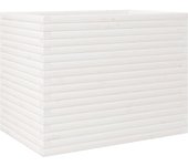 Jardinera madera maciza de pino blanco 90x60x68,5 cm