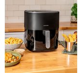 Cecotec freidora de aire sin aceite de 65l cecofry fantastik 65001700wtecnología perfectcook12 modos de cocinadotáctil regulable 80-200grados