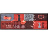 Maison exclusive - alfombra de cocina lavable tomatoes 60x180 cm