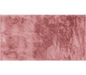 Acomoda textil – alfombra de pelo extra suave 60x120 cm resistente para salón, dormitorio y cocina. alfombra antideslizant. (nilo rosa)