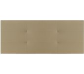 Cabecero beige venus, acolchado polipiel premium -cama 105 cm- win rest