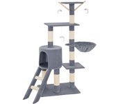 Rascador para gatos 142 cm gris 3708073