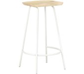 Taburetes de cocina 2 unidades madera maciza de mango