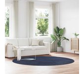Alfombra de pelo largo navarra azul marino 240x240 cm