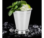 Taza de acero inoxidable para cóctel, copa de mojito plateada con menta, para bebidas mixtas, para bar, fiestas, cerveza