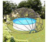 Domo para piscina 559x275 cm
