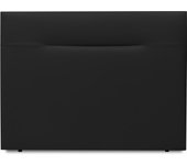 Cabecero negro mar, acolchado polipiel premium -cama 105 cm- win rest