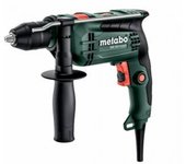 Juego de taladro percutor con cable sbe 650 impuls - portabrocas autoajustable