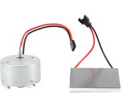 Ventilador de chimenea generador eléctrico hoja hogar profesional ligero tamaño pequeño
