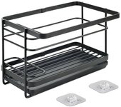Metaltex tokyo lava - organizador fregadero. acabado touch therm. color negro