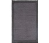 Alfombra kilim unito border dark grey 100x60 ( galleriafarah1970 )
