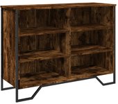 Aparador | aparador de comedor | armario de cocina madera de ingeniería roble ahumado 101x35,5x74,5 cm cfw50663