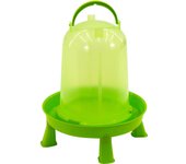 Bebedero aves eco 10 l. con patas (pistacho)