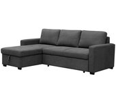 Sofá chaiselongue paton 3 plazas convertible en cama con arcón marengo