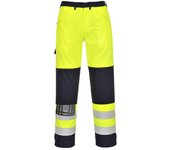 Pantalón de alta visibilidad multinorma amarillo flúor fr62