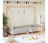 Maison exclusive - estructura de cama para niños madera maciza de pino 80x200 cm