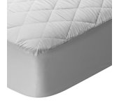 Pikolin home - proteggi-materasso imbottito con fibra cava siliconata ecolofil traspirante che dona un comfort estremo
