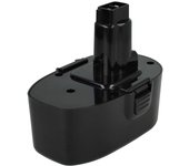 Vhbw 1x batería compatible con black & decker cd1800k, cd180gk2, cd180grk, cd18cab, cd180k2, cd18c, cd18ca herramienta (3300 mah, nimh, 18 v)